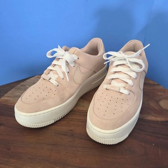 Nike Air Force 1 Sage Low Pink Particle Beige AR5339-201 Women’s 8/9 - SEE DESC - Picture 2 of 13